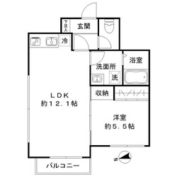 PASEO下北沢の物件間取画像